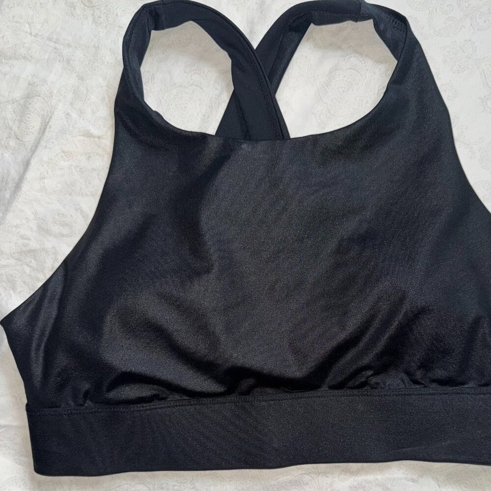 Fabletics High Impact Sports Bra Black Size M
